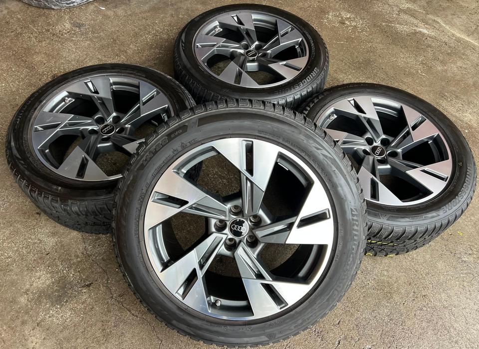 4 ORIGINAL 20" ALU WINTERRÄDER AUDI E-TRON Q8 4KE601025T #245E