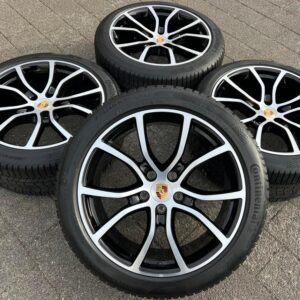 4 ORIGINAL 21" ALU WINTERRÄDER PORSCHE CAYENNE COUPE E3 9Y  #23LV