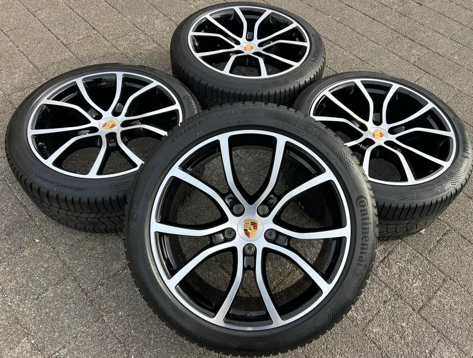 4 ORIGINAL 21" ALU WINTERRÄDER PORSCHE CAYENNE COUPE E3 9Y #23LV