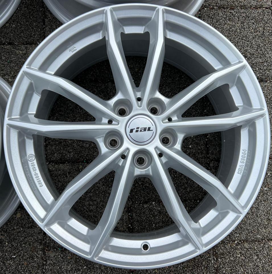 4 RIAL 18" ALUFELGEN VW GOLF 5 6 7 8 SEAT LEON ALTEA SKODA #1VWX – Bild 2