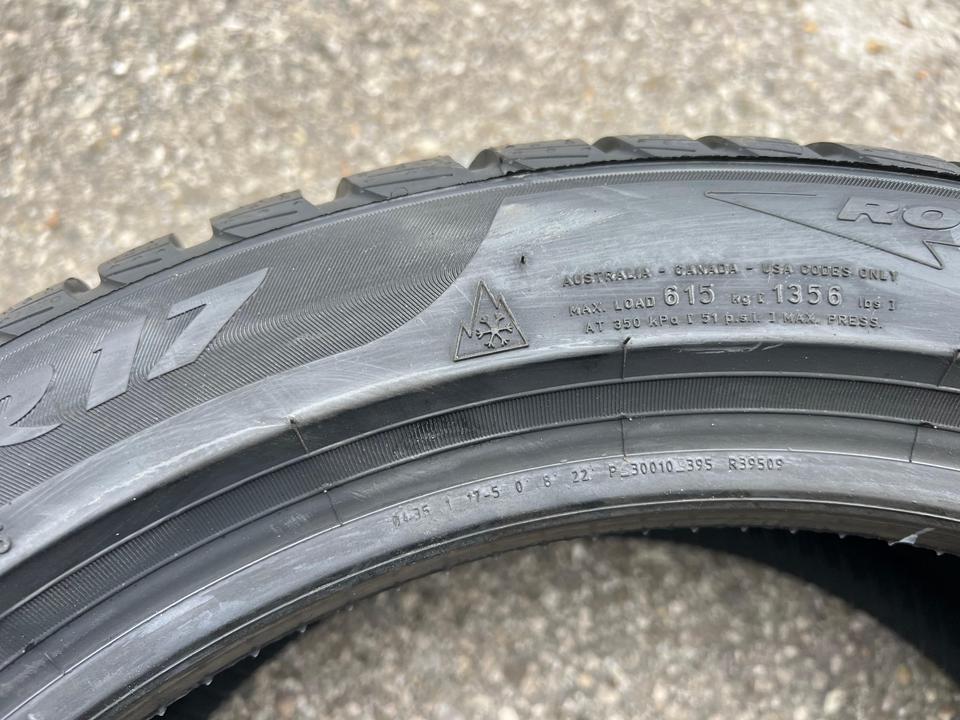 2 x 225/45R17 91H PIRELLI SOTTOZERO 3 WINTERREIFEN RUNFLAT #1OUF – Bild 7