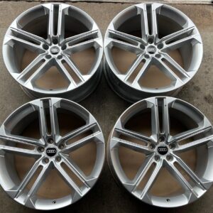 4 ORIGINAL 21" ALUFELGEN FELGEN AUDI A8 4N 4N0601025F 9x21 #26PY