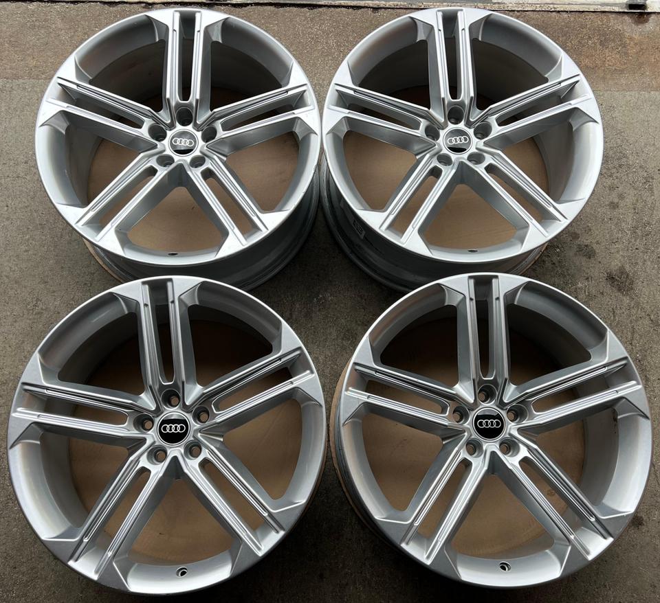 4 ORIGINAL 21" ALUFELGEN FELGEN AUDI A8 4N 4N0601025F 9x21 #26PY