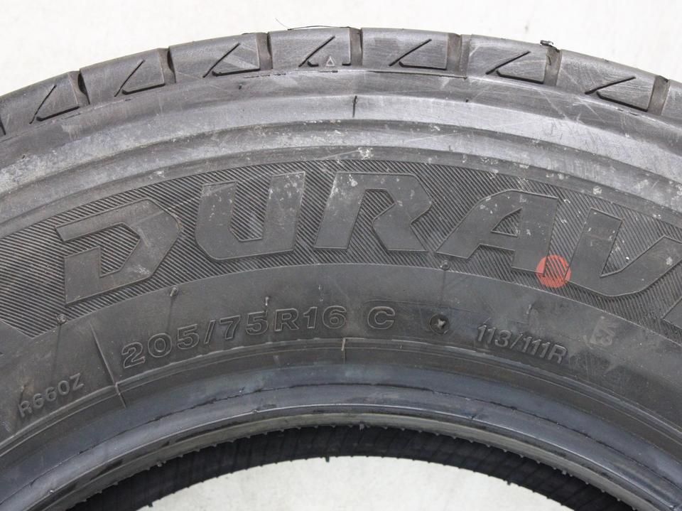 2x 205/75R16C 113/111R BRIDGESTONE SOMMERREIFEN 2022 #278T – Bild 5