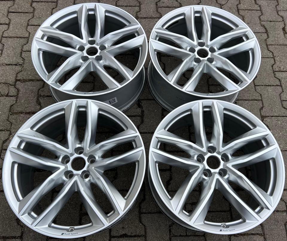 4 ORIGINAL 21" ALUFELGEN AUDI Q7 4M 4M0601025S 9,5x21 ET31 #1SGM