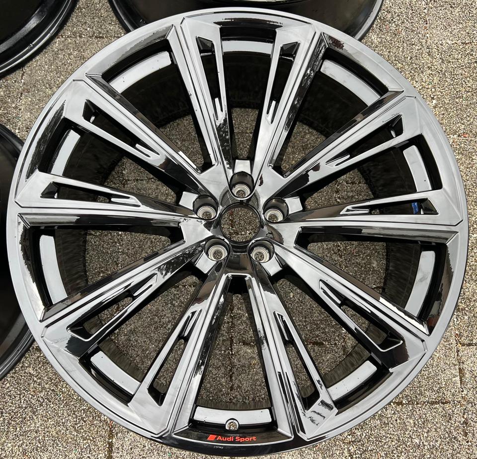 4 ORIGINAL 23" ALUFELGEN AUDI Q8 4M8601025R 10,5x23 ET18 #1Y4N – Bild 3