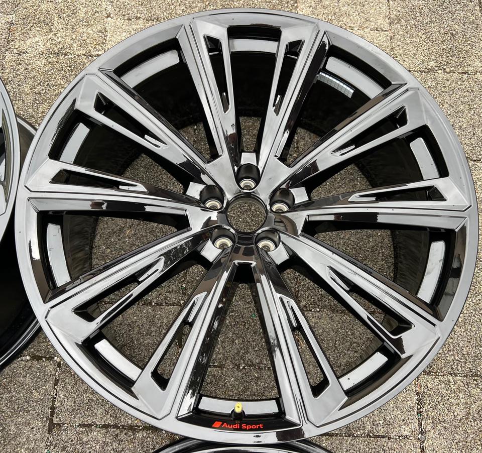 4 ORIGINAL 23" ALUFELGEN AUDI Q8 4M8601025R 10,5x23 ET18 #1Y4M – Bild 4