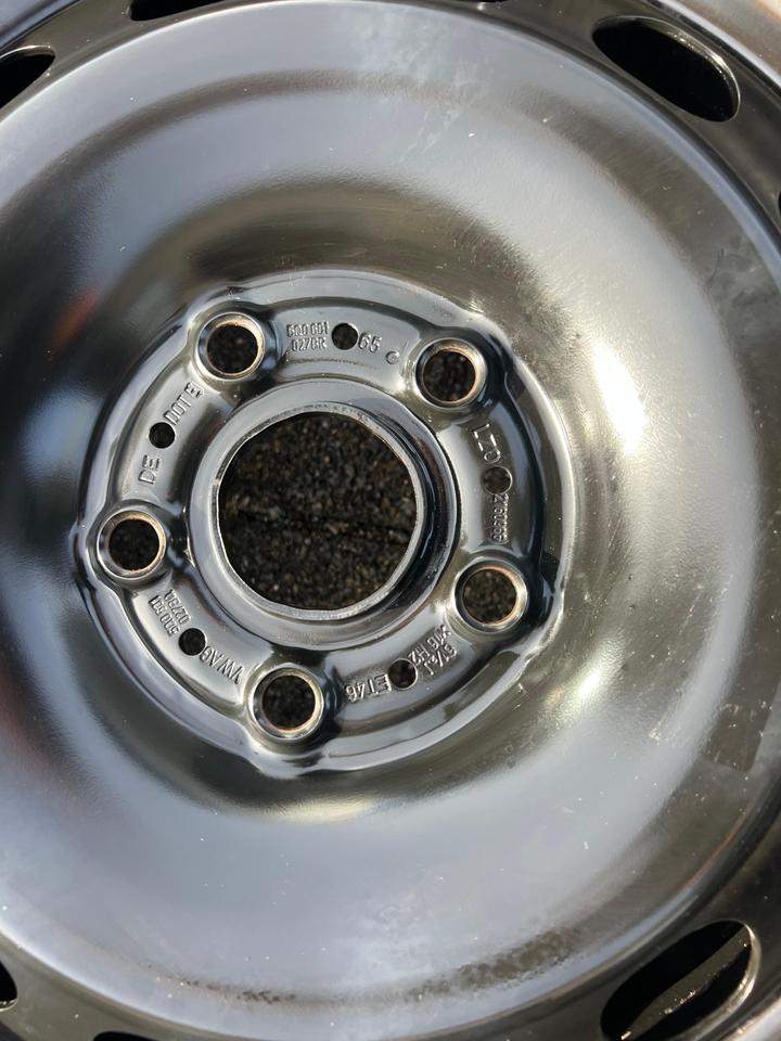 4 STAHLFELGEN 16" VW GOLF VIII 8 5Q0601025BQ 6,5x16 ET46 #26KE – Bild 12