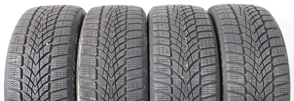 4x 205/45R17 88V DUNLOP WINTERREIFEN RUNFLAT 6-6,5MM * #1XND – Bild 2
