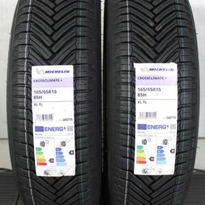 2x 165/65R15 85H MICHELIN CROSSCLIMATE + WINTERREIFEN NEU #1PAF
