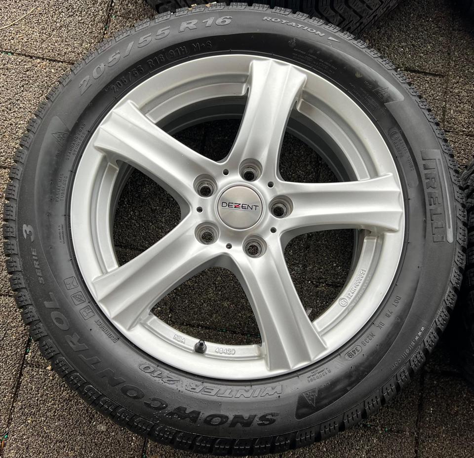 4 WINTERRÄDER VW CADDY GOLF SEAT LEON SKODA OCTAVIA AUDI A3 #21WZ – Bild 4