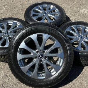 4 ORIGINAL ALU 18" WINTERRÄDER MERCEDES GLC X253 C253 RDKS #1Y2X