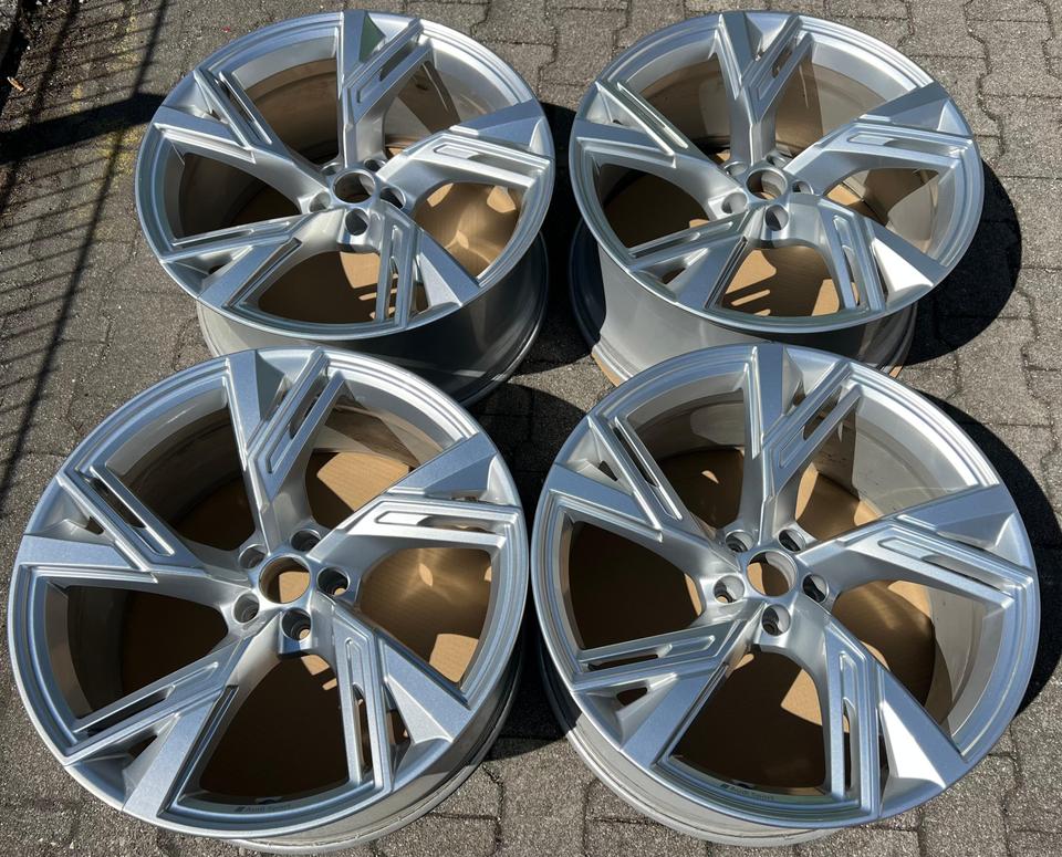4 ORIGINAL 22" ALUFELGEN AUDI RS6 RS7 4K F2 C8 3 4K0601025R #1WFN