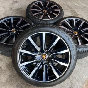 4 ORIGINAL 20" ALU WINTERRÄDER PORSCHE TAYCAN TEQUIPMENT #245F