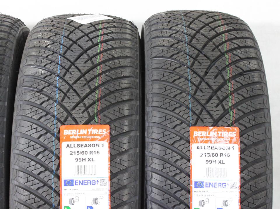 4x 215/60R16 99H BERLIN TIRES GANZJAHRESREIFEN 2024 #25TE – Bild 4