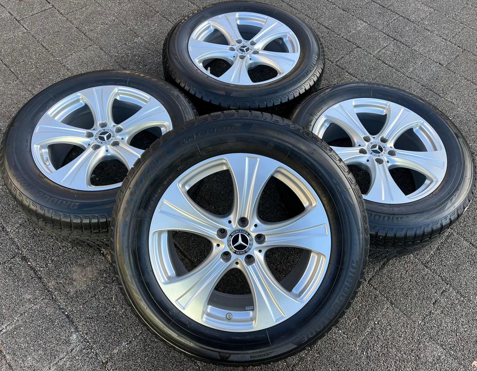 4 ORIGINAL ALU 18" WINTERRÄDER MERCEDES GLC X253 C253 RDKS #247V