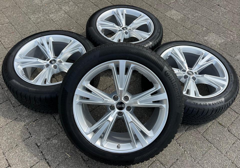 4 ORIGINAL 21" ALU WINTERRÄDER AUDI Q8 SQ8 4M 4M8601025H #20FA