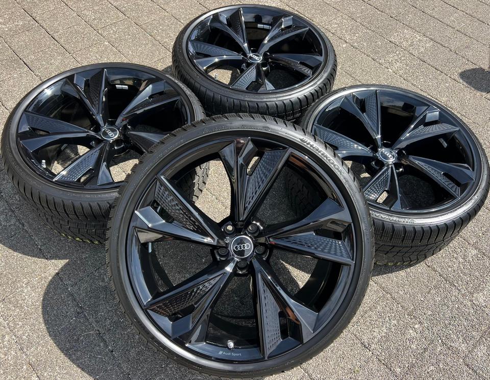 4 ORIGINAL 22" ALU WINTERRÄDER AUDI RS6 4K RS7 4K0601025DG #203P