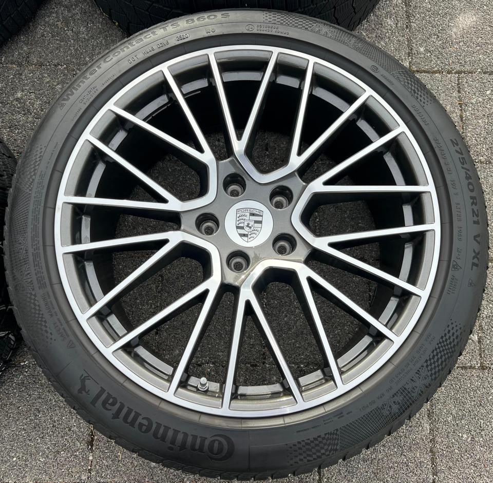 4 ORIGINAL 21" ALUFELGEN PORSCHE CAYENNE 9Y0601025BF RDKS #25WC – Bild 3