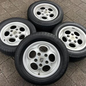 4 ORIGINAL 15" ALUFELGEN PORSCHE 911 944 951 TELEFONFELGEN  #227R