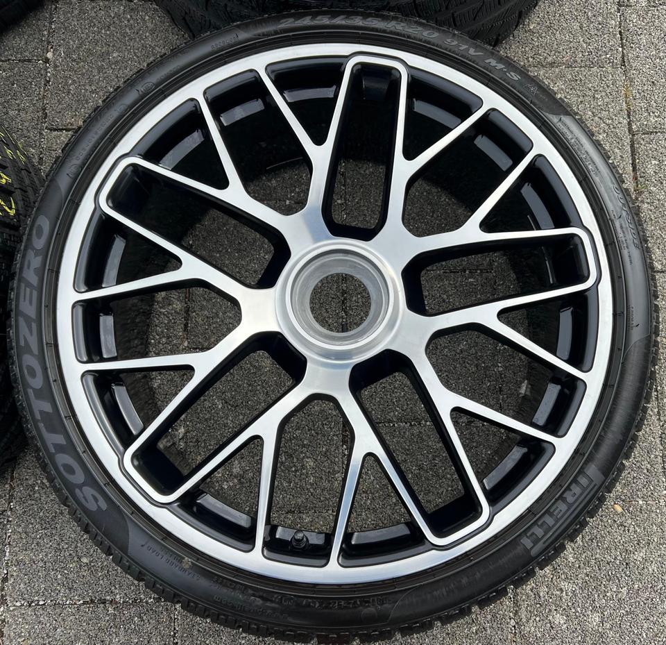 4 ORIGINAL 20" ALU WINTERRÄDER PORSCHE 911 TURBO GTS ZENTRA #1MTB – Bild 3