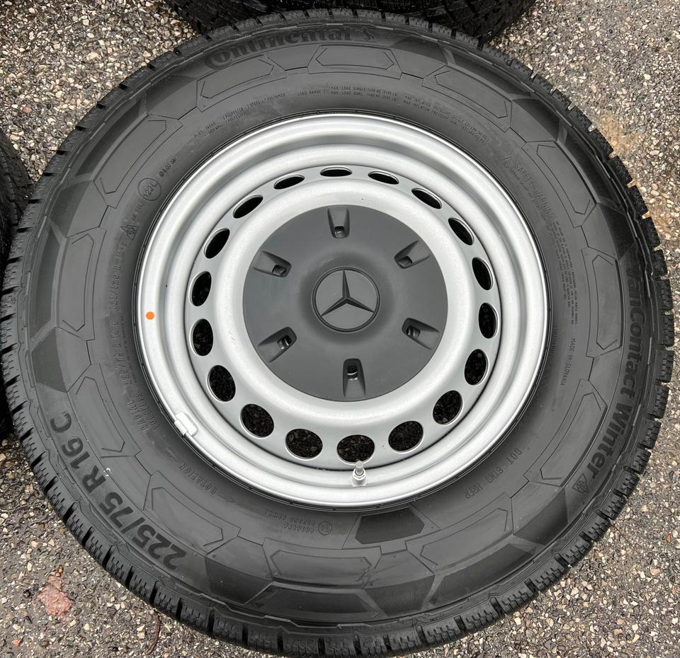4 STAHLFELGEN 16" MERCEDES SPRINTER W907 6,5x16 ET54 RDKS #25VP – Bild 3