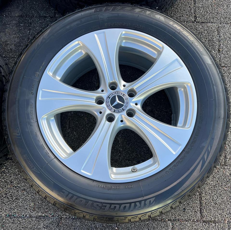 4 ORIGINAL ALU 18" WINTERRÄDER MERCEDES GLC X253 C253 RDKS #247W – Bild 3