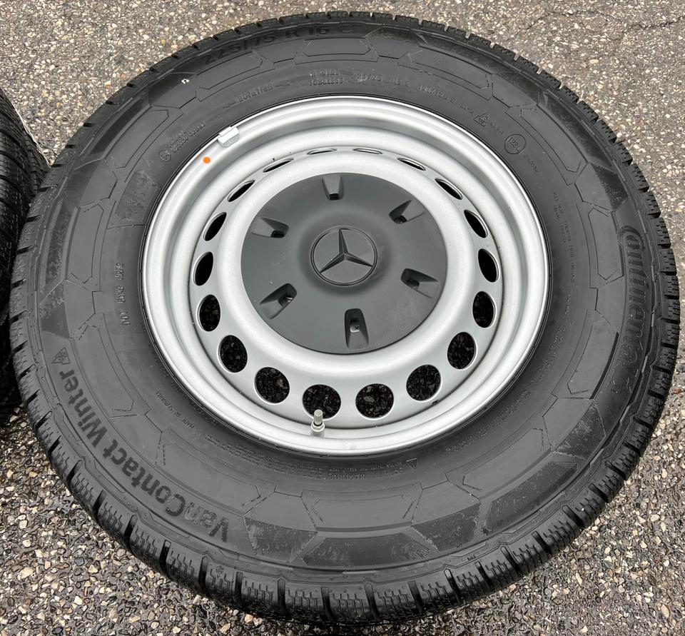 4 STAHLFELGEN 16" MERCEDES SPRINTER W907 6,5x16 ET54 RDKS #25VP – Bild 5