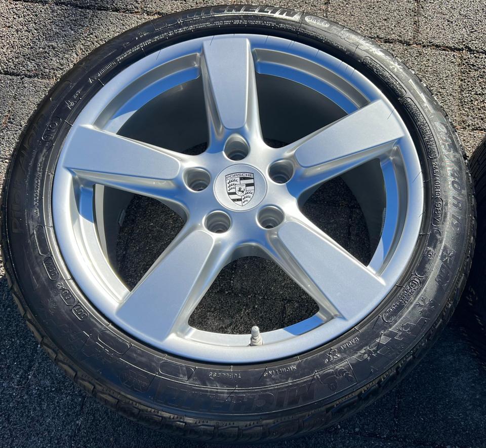 4 ORIGINAL 19" ALU WINTERRÄDER PORSCHE CAYMAN BOXSTER 982 #23ED – Bild 3