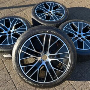 4 ORIGINAL 20" ALU WINTERRÄDER PORSCHE TAYCAN TURBO AERO #25HO