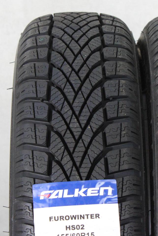 2x 155/60R15 74T FALKEN EUROWINTER HS02 WINTERREIFEN 2024 #24CK – Bild 3