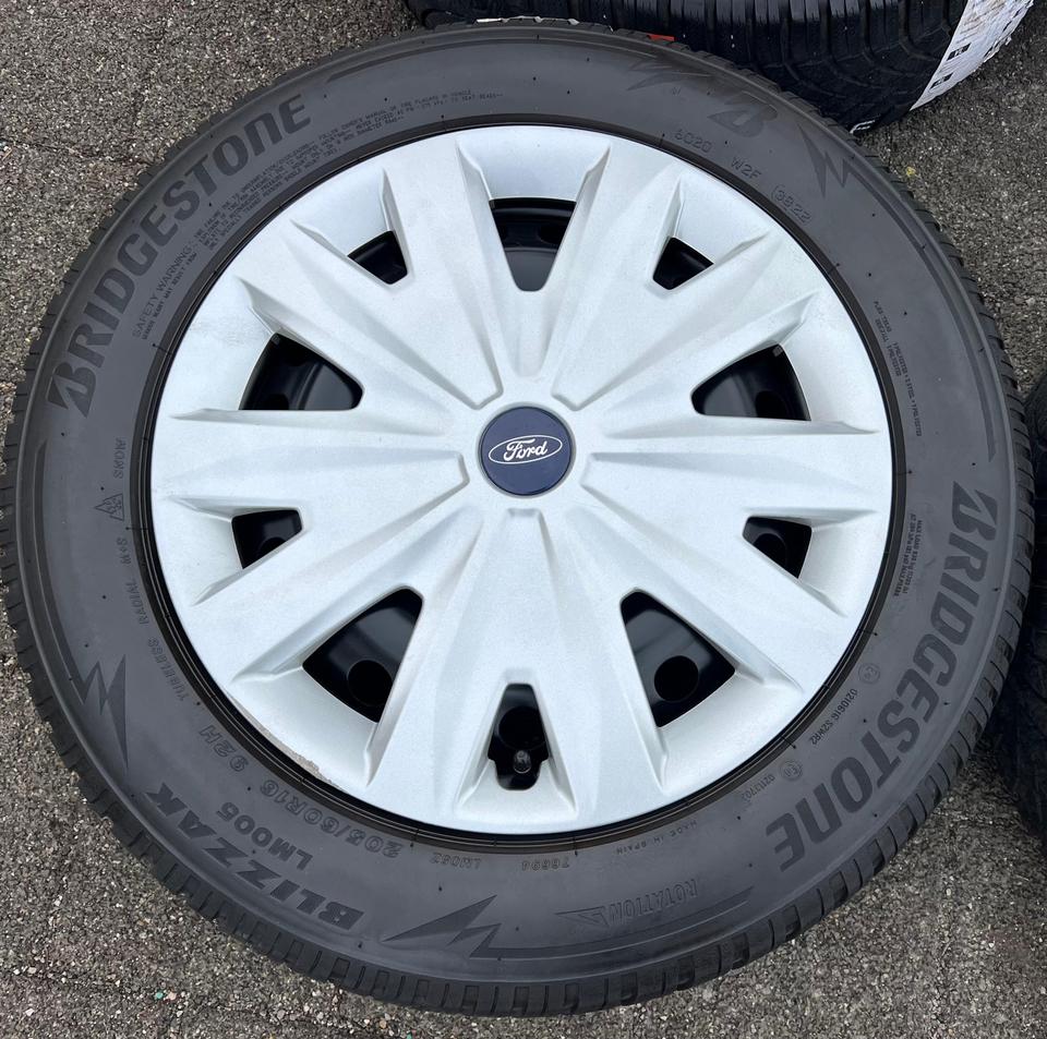 4 STAHLFELGEN 16" FORD FOCUS C-MAX MONDEO KUGA 6,5x16 ET50 #268N – Bild 5