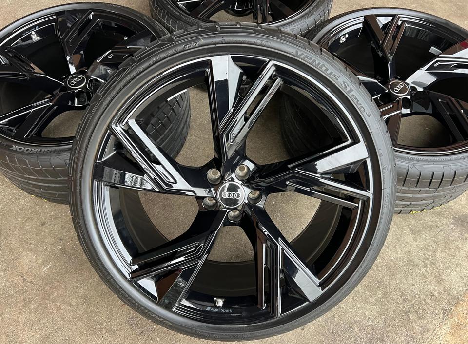 4 ORIGINAL 22" ALU SOMMERRÄDER AUDI RS6 4K RS7 4K0601025BL #24IN – Bild 10