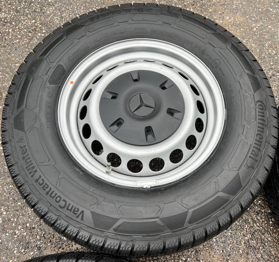 4 WINTERRÄDER MERCEDES SPRINTER W907 225/75R16C 121/120R #1DXL – Bild 5