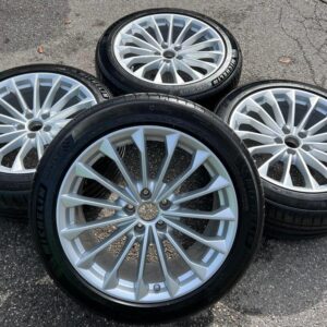 4 ORIGINAL 19" ALU SOMMERRÄDER AUDI A8 4N 255/45R19 104Y #1GUL