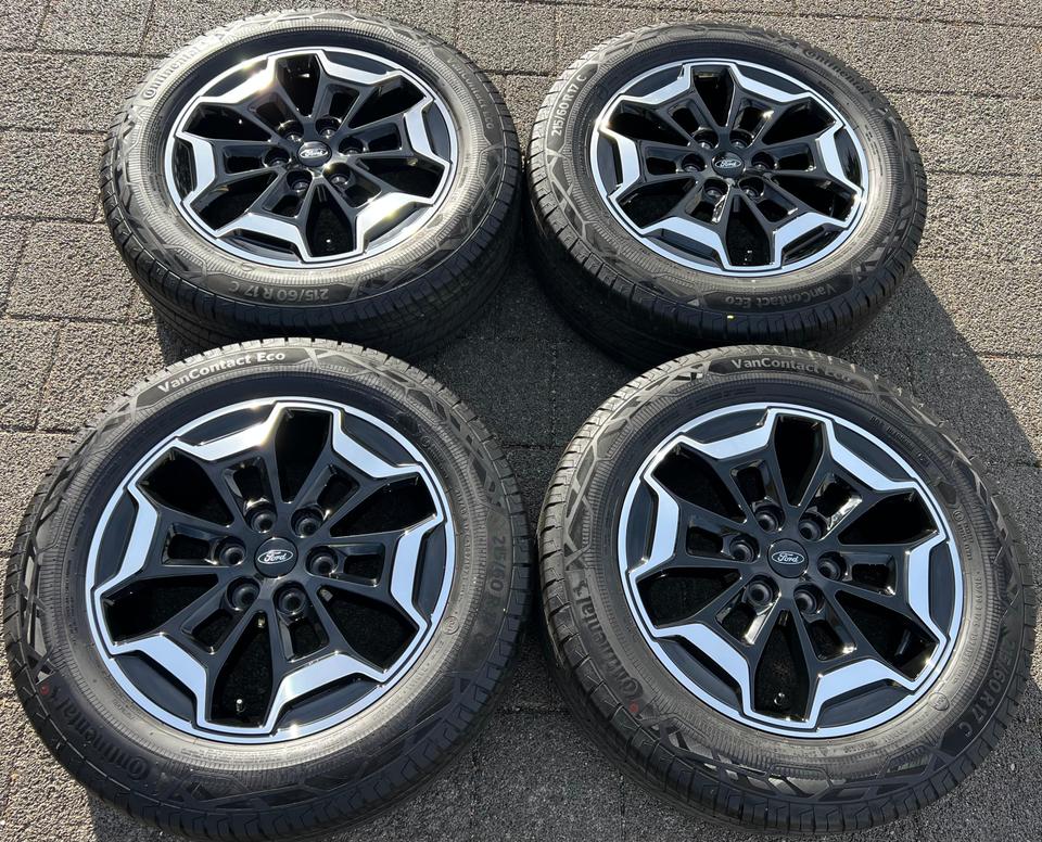 4 ORIGINAL ALU SOMMERRÄDER FORD TRANSIT TOURNEO CUSTOM NXN #23LR