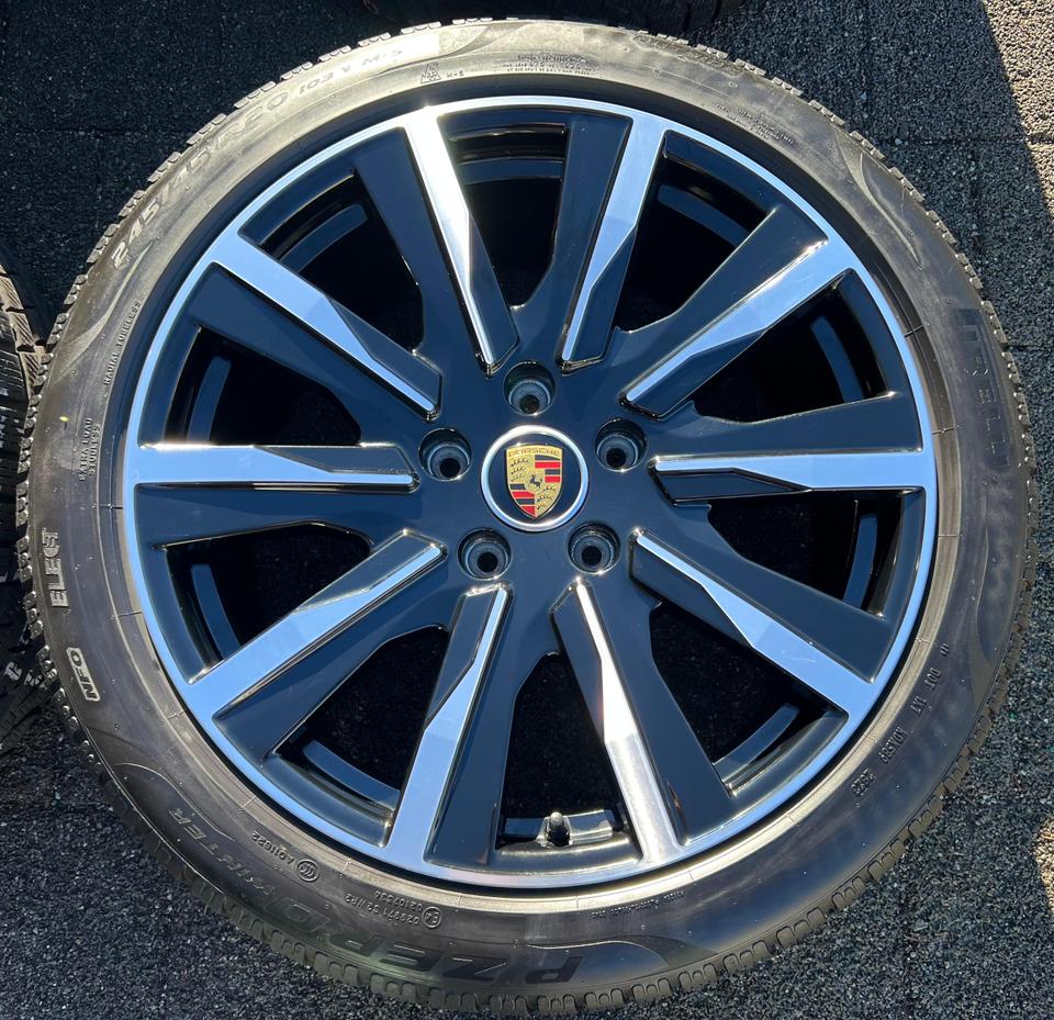 4 ORIGINAL 20" ALU WINTERRÄDER PORSCHE TAYCAN TEQUIPMENT #24BO – Bild 6