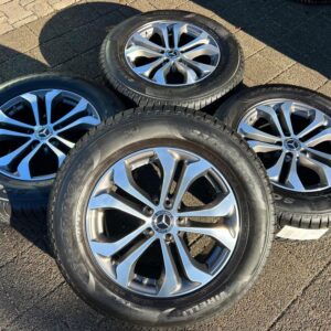 4 ORIGINAL 17" ALU WINTERRÄDER MERCEDES GLC X253 W253 RDKS  #24BP