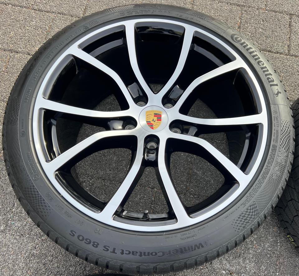 4 ORIGINAL 21" ALU WINTERRÄDER PORSCHE CAYENNE COUPE E3 9Y #23LV – Bild 4