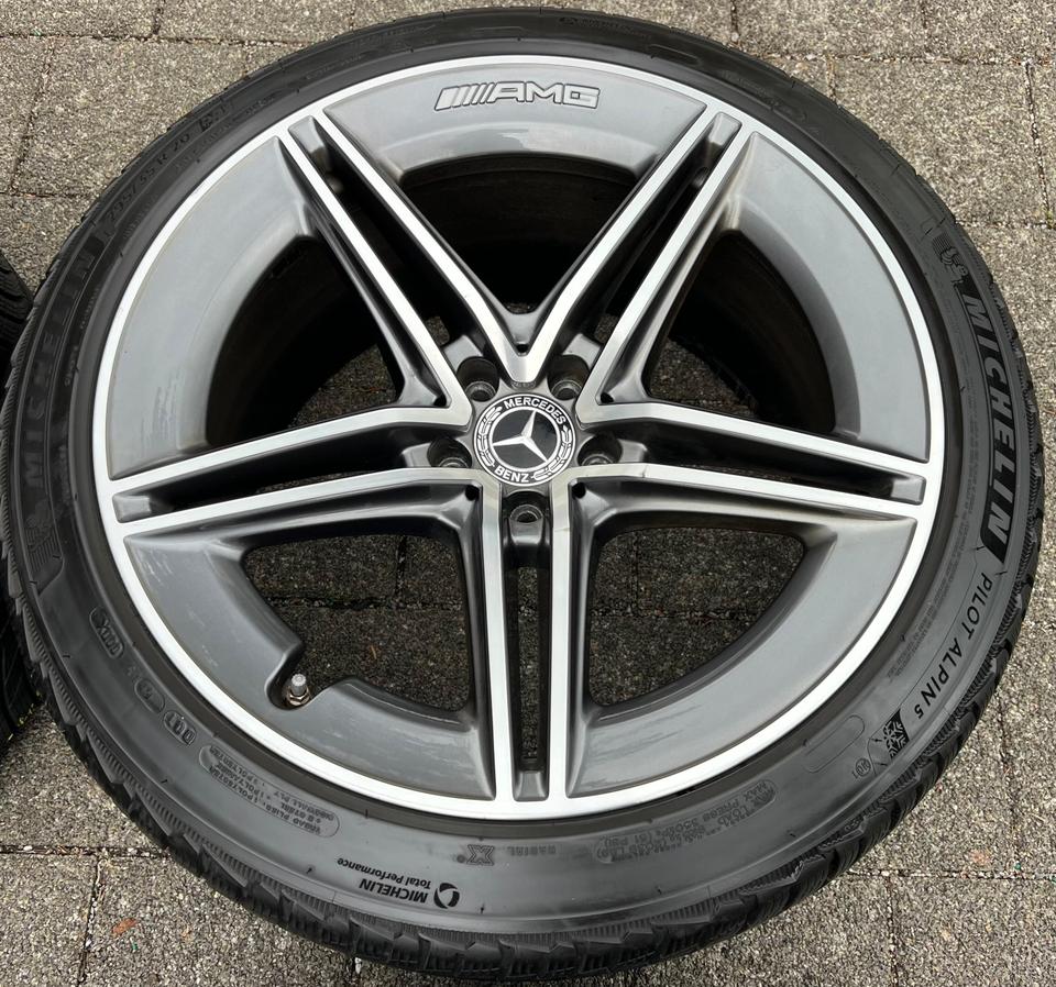 4 ORIGINAL 20" ALU WINTERRÄDER MERCEDES BENZ AMG GT X290 #216Y – Bild 5