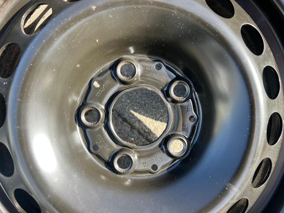 4 STAHLFELGEN 15" MERCEDES A-KLASSE 176 B-KLASSE 246 24640 #27BN – Bild 8