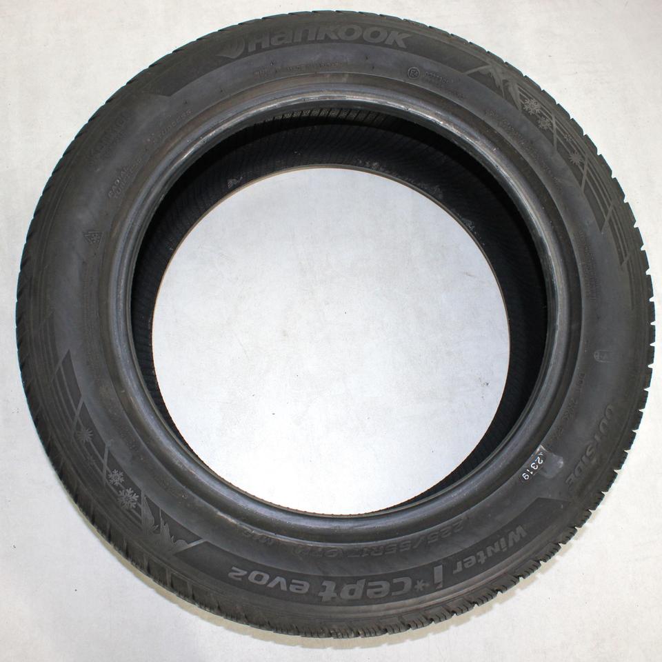 2x 225/55R17 97H HANKOOK WINTER I*CEPT EVO 2 WINTERREIFEN #220K – Bild 7
