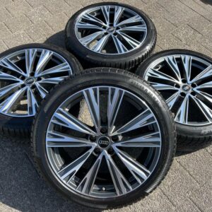 4 ORIGINAL 20" ALU WINTERRÄDER AUDI A6 S6 C8 4K 4K0601025J #203Z