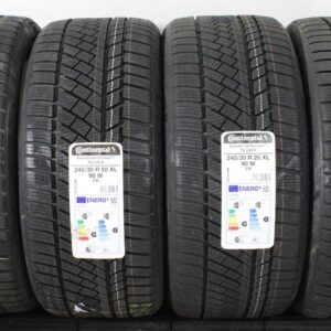 4x 245/30R20 90W CONTINENTAL TS830P WINTERREIFEN 2022 NEU #260F