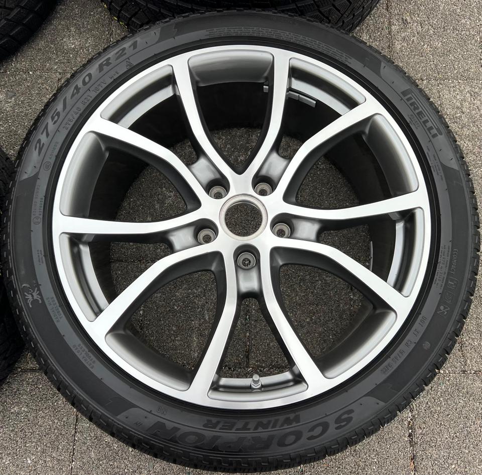 4 ORIGINAL 21" ALU WINTERRÄDER PORSCHE CAYENNE COUPE E3 9Y #22JD – Bild 4