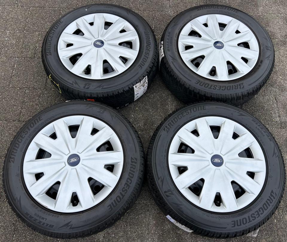 4 STAHLFELGEN 16" FORD FOCUS C-MAX MONDEO KUGA 6,5x16 ET50 #268N