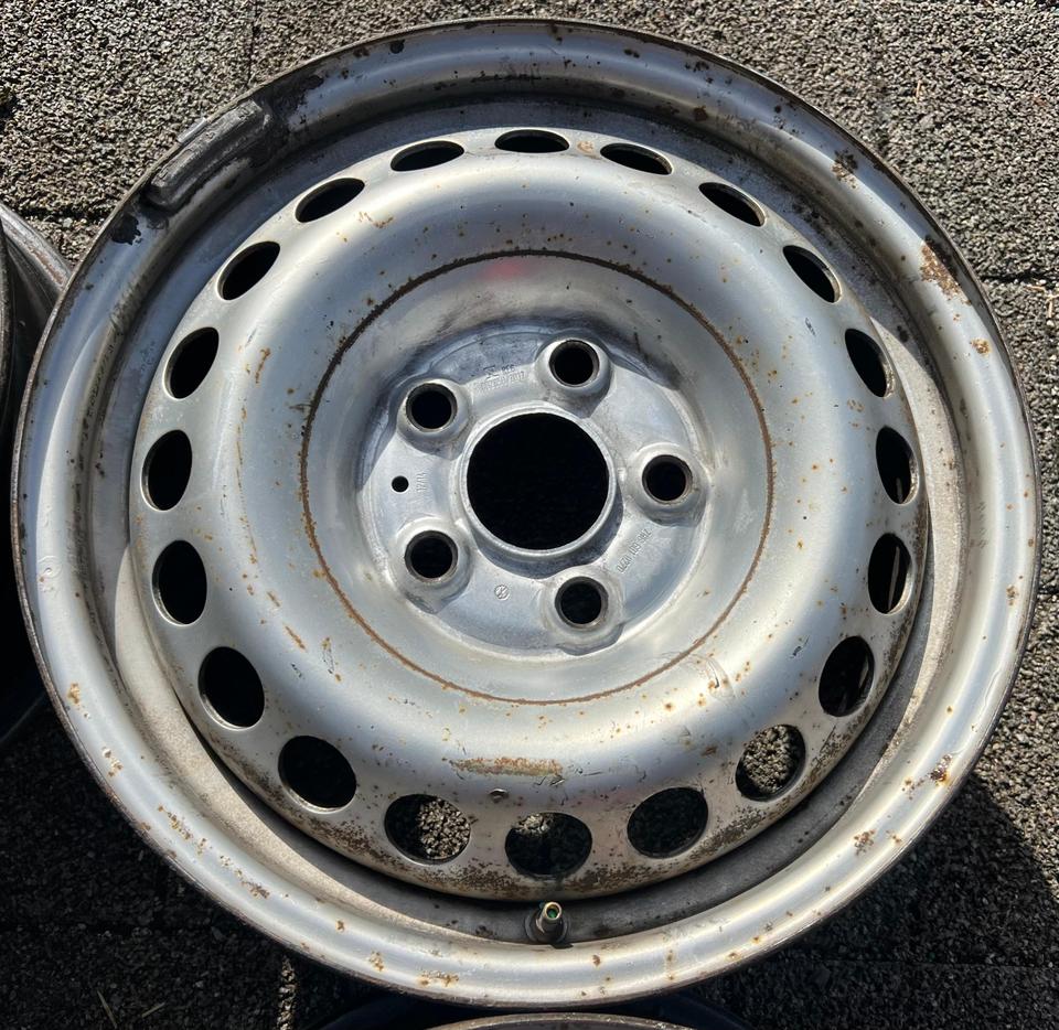 4 STAHLFELGEN 16" VW BUS T5 T6 6,5x16 ET51 5x120 FREIHAUS #229K – Bild 5