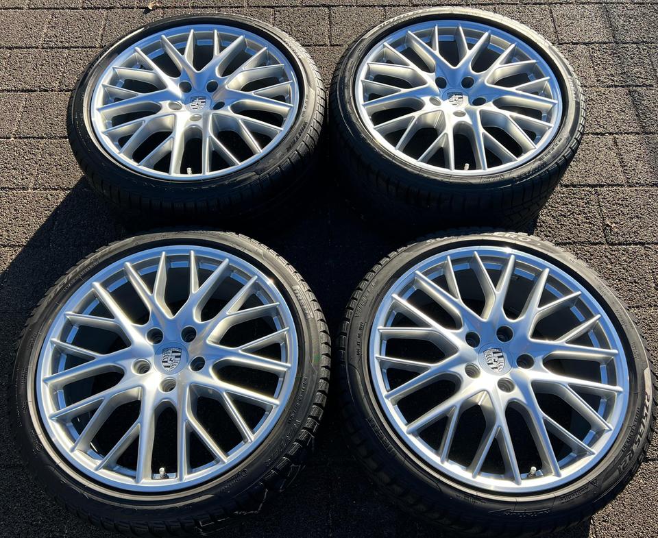 4 ORIGINAL 21" ALUFELGEN PORSCHE PANAMERA 971 SPORT RAD 971 #25ES – Bild 2
