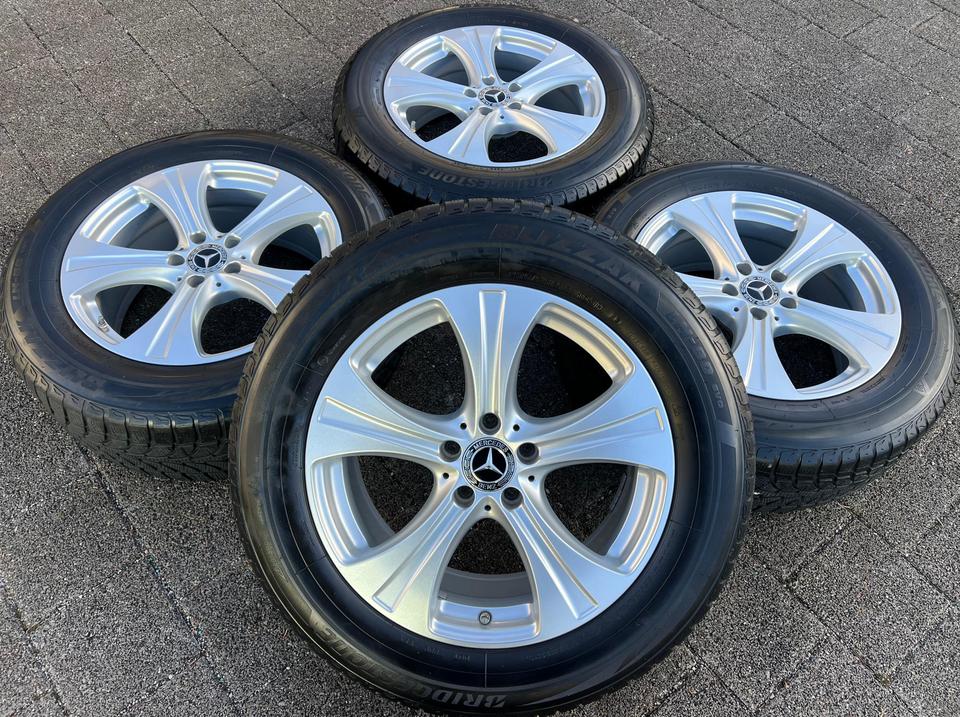 4 ORIGINAL ALU 18" WINTERRÄDER MERCEDES GLC X253 C253 RDKS #247W