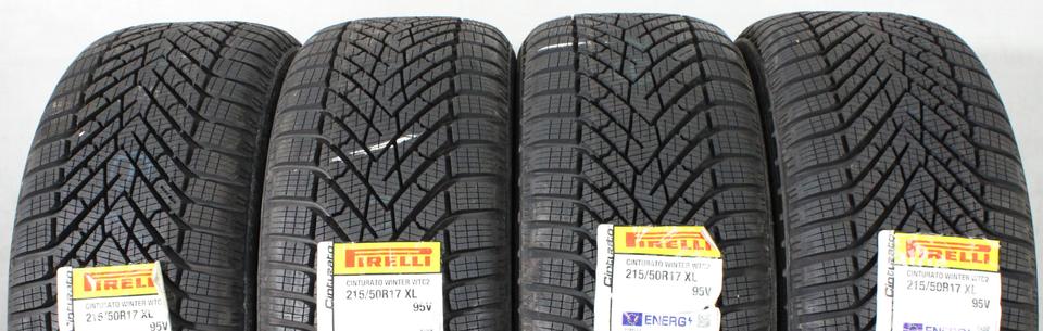 4x 215/50R17 95V PIRELLI WINTER CINTURATO 2 WINTERREIFEN #27AG – Bild 2